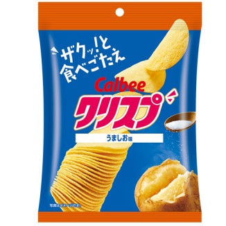 18位：カルビー　クリスプうましお味